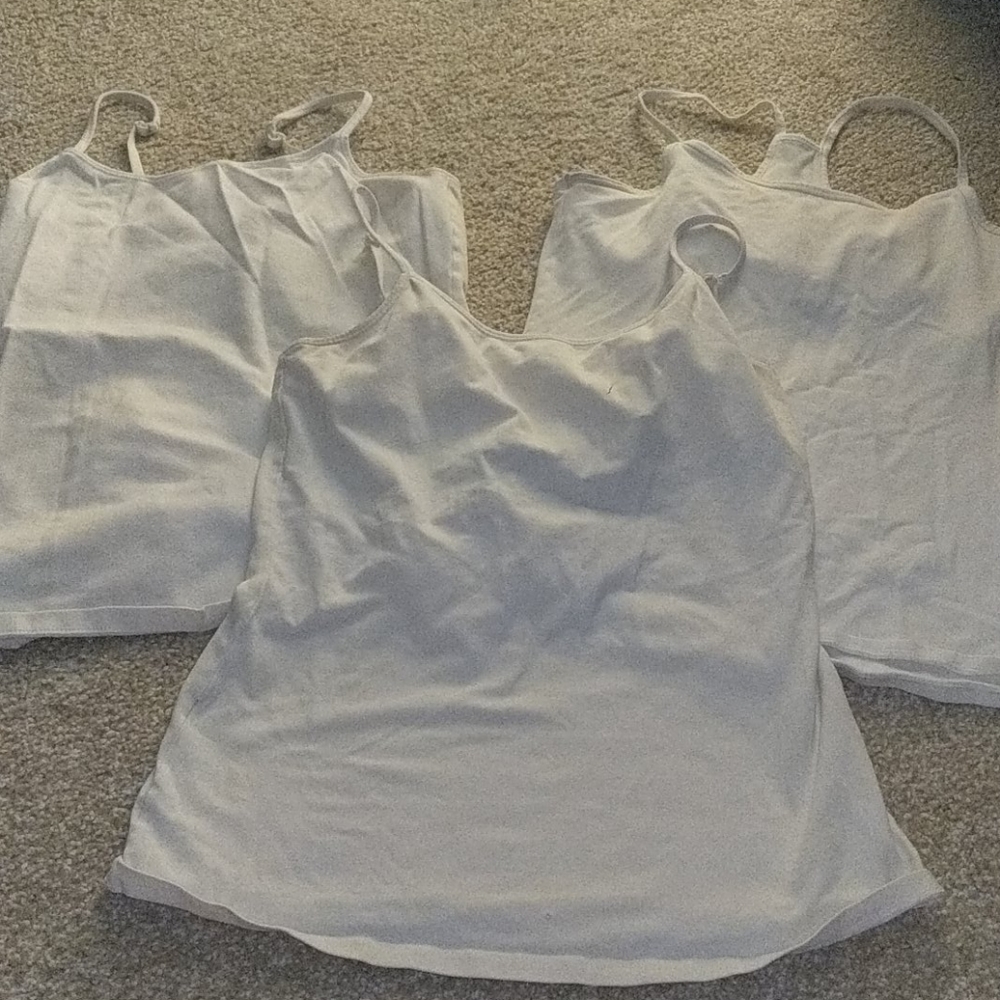 3 Express white tanks